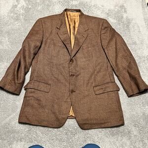 Ermenegildo Zegna Soft Sport Coat Blazer Mens 56 US 44 Casual Jacket Wool